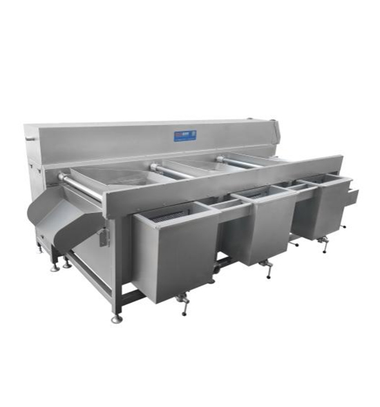 DXC-400-3 翻斗洗菜机（三槽）