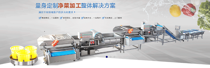 净菜加工清洗线